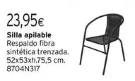 Oferta de Silla Apilable por 23,95€ en Cadena88