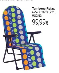 Oferta de Relax - Tumbona por 99,99€ en Cadena88