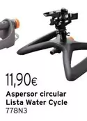 Oferta de Lista - Aspersor Circular  Water Cycle por 11,9€ en Cadena88