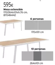 Oferta de Mesa Extensible por 595€ en Cadena88