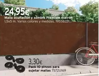 Oferta de Premium - Pack 10 Pinzas Para Sujetar Mallas por 3,3€ en Cadena88