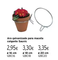 Oferta de Aro -  Galvanizado Para Maceta Colgante por 2,95€ en Cadena88