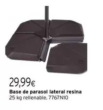 Oferta de Base De Parasol Resina por 29,99€ en Cadena88