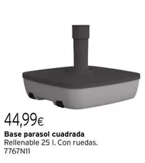 Oferta de Base Parasol Cuadrada por 44,99€ en Cadena88