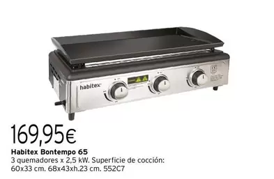 Oferta de Habitex -  Bontempo por 169,95€ en Cadena88