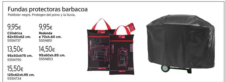 Oferta de Fundas Protectora Barbacoa por 9,95€ en Cadena88