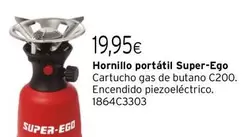 Oferta de Super ego - Hornillo Portátil Super-Ego por 19,95€ en Cadena88