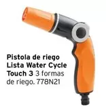 Oferta de Lista - Pistola De Riego  Water Cycle Touch 3 3 Formas De Riego. 778n21 en Cadena88