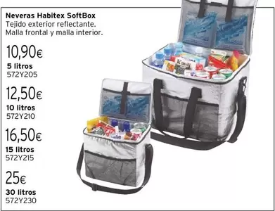 Oferta de Habitex - Neveras por 10,9€ en Cadena88