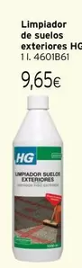 Oferta de HG - Limpiador De Suelos Exteriores por 9,65€ en Cadena88