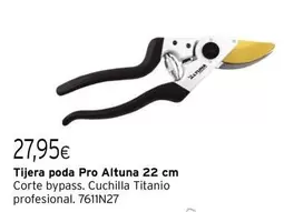 Oferta de Altuna - Tijera Poda Pro Altuna 22 Cm por 27,95€ en Cadena88