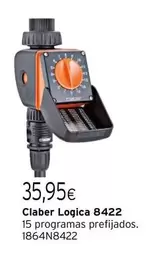 Oferta de Claber -  Logica 8422 por 35,95€ en Cadena88