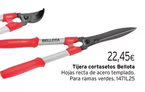 Oferta de Bellota - Tijera Cortasetos por 22,45€ en Cadena88