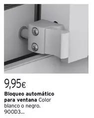 Oferta de Blanco - Bloqueo Automático Para Ventana Color  O Negro por 9,95€ en Cadena88