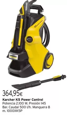 Oferta de Control - Karcher K5 Power por 364,95€ en Cadena88