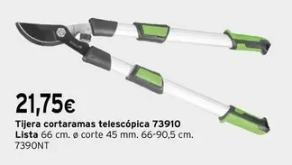 Oferta de Lista - Tijera Cortaramas Telescópica por 21,75€ en Cadena88