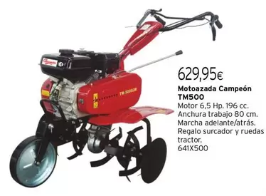 Oferta de TCL - Motozada Campeón Tm500 por 629,95€ en Cadena88