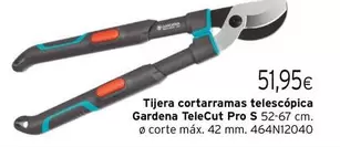 Oferta de Gardena - Tijera Cortarramas Telescopica por 51,95€ en Cadena88