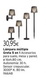 Oferta de Lámpara Multiple 5 En 1 por 30,95€ en Cadena88