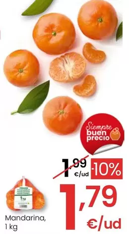 Oferta de Mandarina por 1,79€ en Eroski