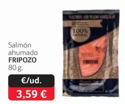 Oferta de Fripozo - Salmon Ahumado por 3,59€ en Gros Mercat