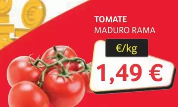 Oferta de Rama - Tomate Maduro por 1,49€ en Gros Mercat