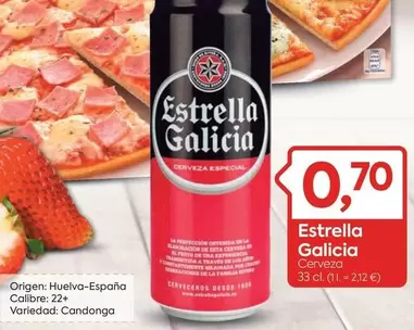 Oferta de Estrella Galicia - Cerveza por 0,7€ en Suma Supermercados