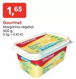 Oferta de Gourmet - Margarina Vegetal por 1,65€ en Suma Supermercados