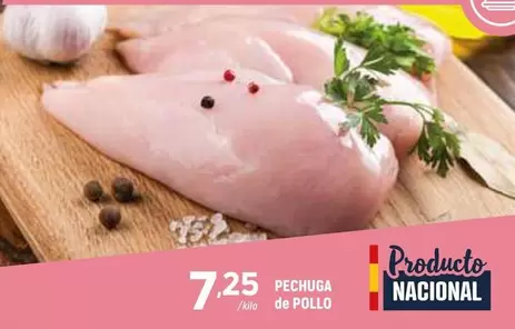 Oferta de Pechuga De Pollo por 7,25€ en Coviran