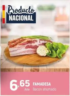 Oferta de Famadesa - Bacon Ahumado por 6,65€ en Coviran