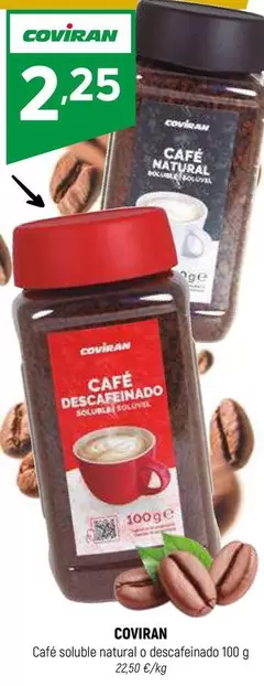 Oferta de Coviran - Cafe Soluble Naterial por 2,25€ en Coviran