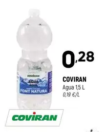 Oferta de Coviran - Agua por 0,28€ en Coviran