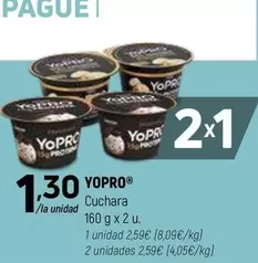 Oferta de YoPRO - Cuchara por 2,59€ en Coviran