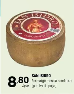 Oferta de San Isidro - Formatge Mescla Semicurat por 8,8€ en Coviran