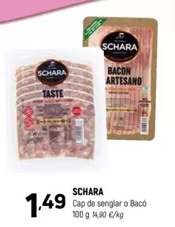 Oferta de Schara - Cap De Sengar O Baco por 1,49€ en Coviran