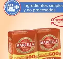 Oferta de Marcilla - Cafe Molido Natural O Mezcla Gran Aroma en Carrefour