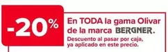 Oferta de Bergner - En Toda La Gama Olivar  De La Marca  en Carrefour