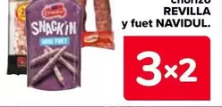 Oferta de Campofrio, Revilla Y Navidul - En Todos Los Snack'in, Chorizo Y Fuet en Carrefour