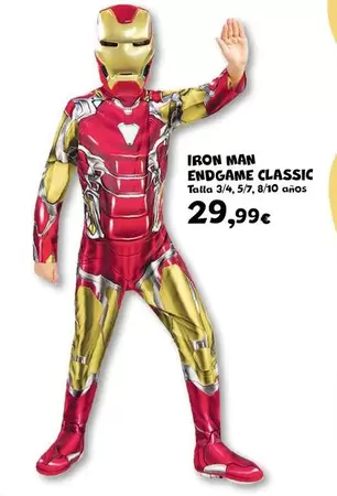 Oferta de Iron man - Iron Man Endgame Classic por 29,99€ en Toy Planet