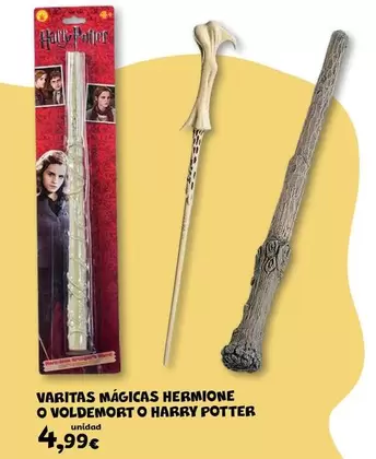 Oferta de Harry - Varitas Mágicas Hermione O Voldemort O Habry Potter por 4,99€ en Toy Planet