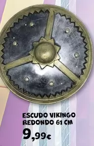 Oferta de Redondo - Escudo Vikingo  61 Cm por 9,99€ en Toy Planet