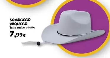 Oferta de Sombrero Vaquero por 7,99€ en Toy Planet