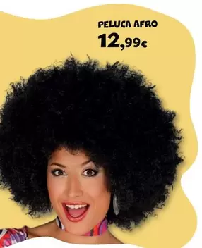 Oferta de Peluca Afro por 12,99€ en Toy Planet