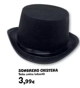 Oferta de Sombrero Chistera por 3,99€ en Toy Planet