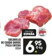 Oferta de Solomillo De Cerdo Duroc por 6,95€ en Family Cash