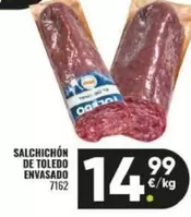 Oferta de Salchichon De Toledo Envasado por 14,99€ en Family Cash