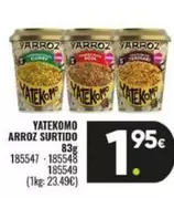 Oferta de Yatekomo - Arroz Surtido por 1,95€ en Family Cash