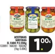 Oferta de El Faro - Aceitunas Surtidas por 1€ en Family Cash