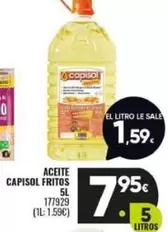 Oferta de Capisol - Aceite Fritos por 7,95€ en Family Cash