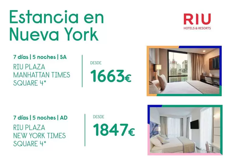 Oferta de Travelplan - Estancia En Nueva York por 1663€ en Travelplan